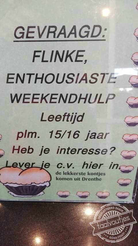 Zolang die dan nog maar wel door de voordeur past.