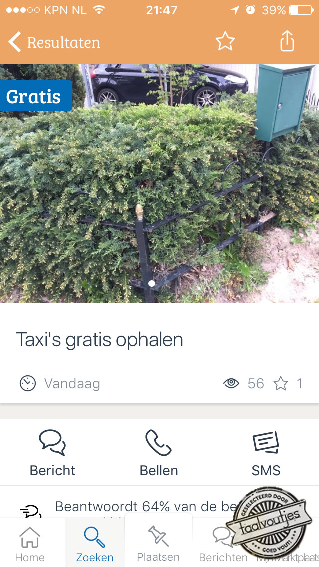 Hoort dat niet juist andersom?