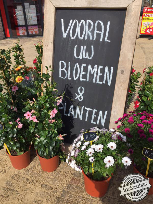 Dus geen heggen en struiken.