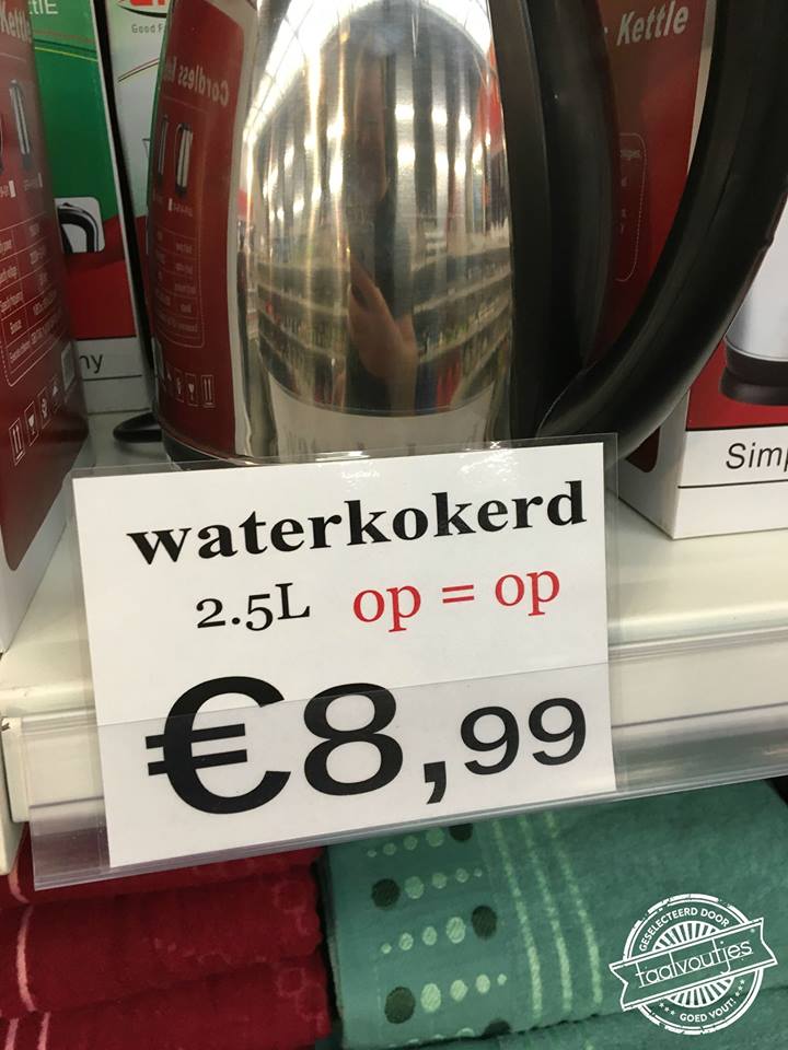 Om thee te lopen te zetten.