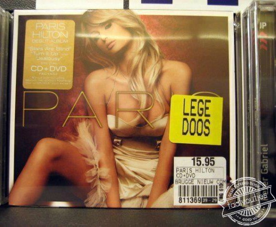 Nieuw: de mening van critici wordt nu ook op het cd-hoesje gepubliceerd.