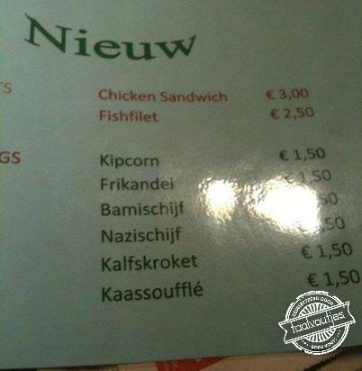 Mag ik er ook een patatje oorlog bij?