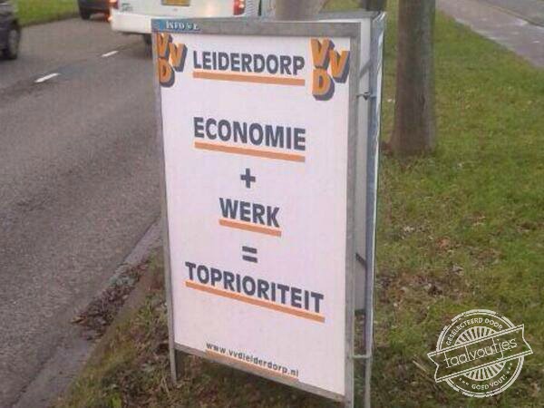 Goed onderwijs zou toch ook niet misstaan.