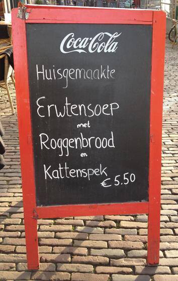 Doe mij maar één soep en een halve dierentuin!