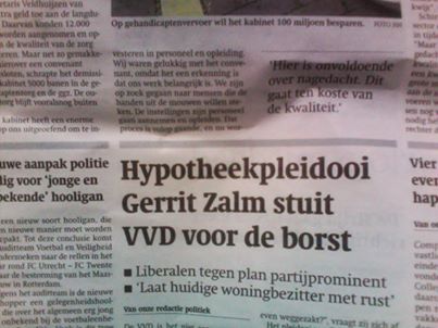 Dat zal wel pijn gedaan hebben