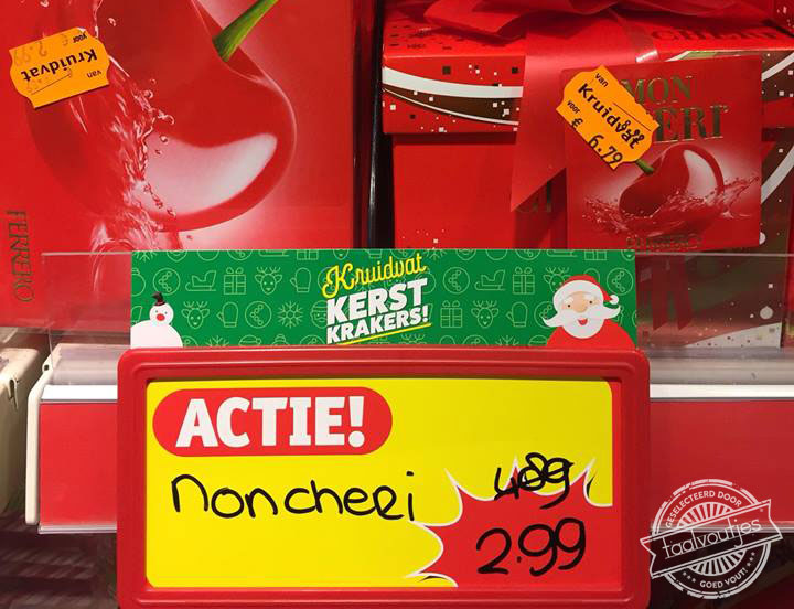 Vandaag niet, schat.