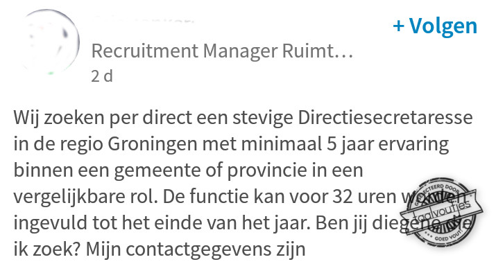 Dan kom ik nog even een paar kilo's aan