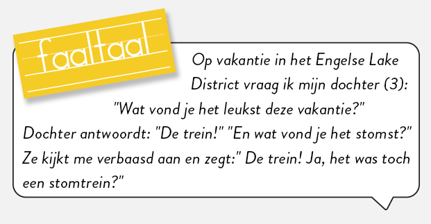 Had hij vertraging dan?