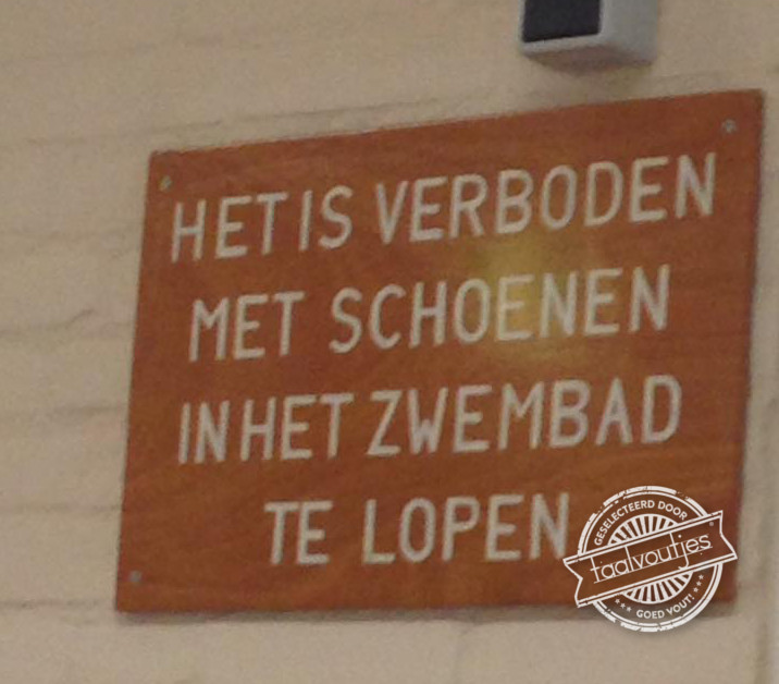 Dat staat ook niet onder je badpak