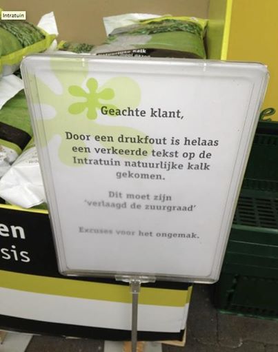 We zijn wel benieuwd wat er hiervoor stond...