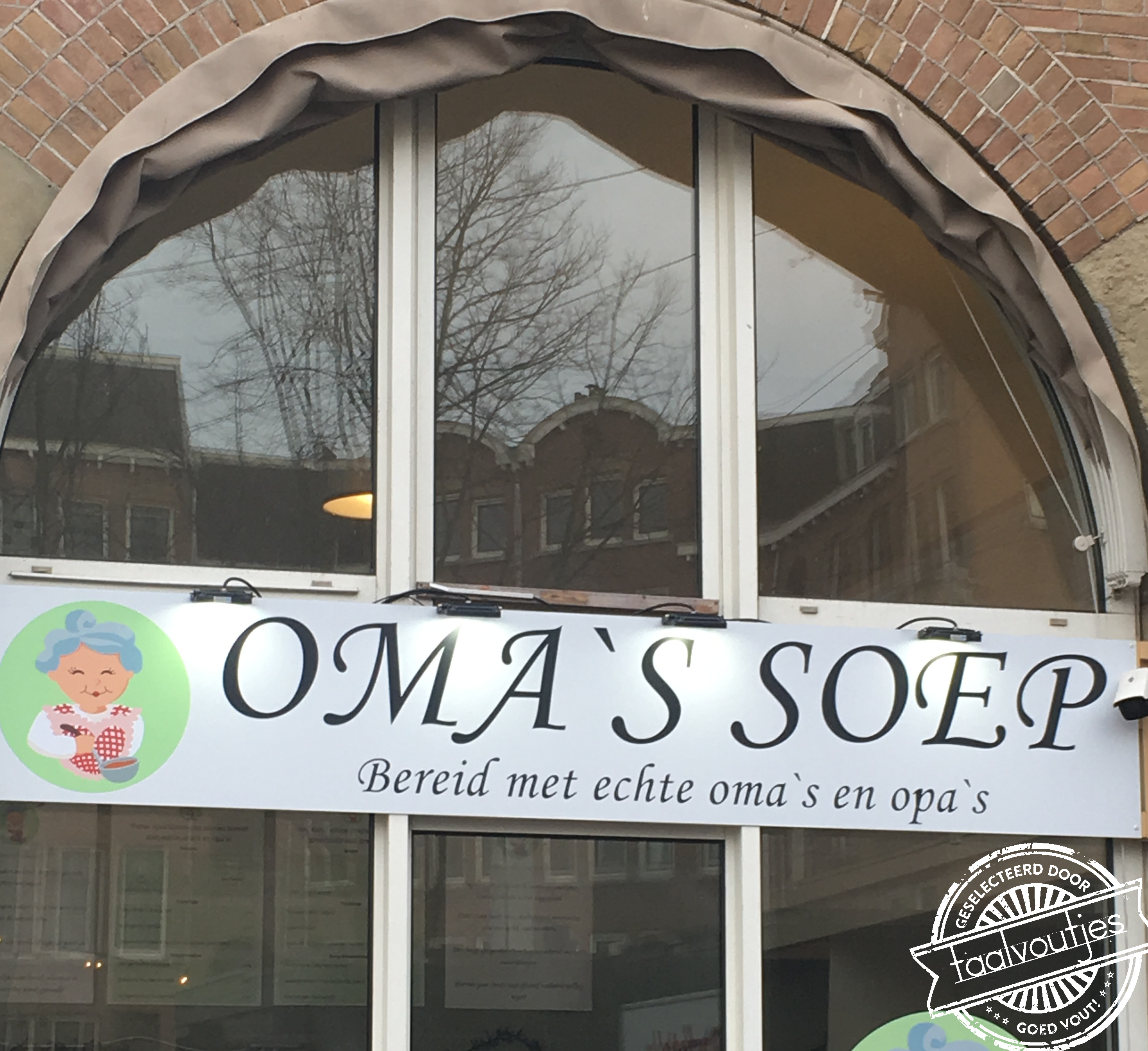 Vandaar het taaie vlees.