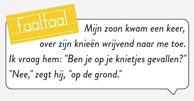 Niets is minder waar.