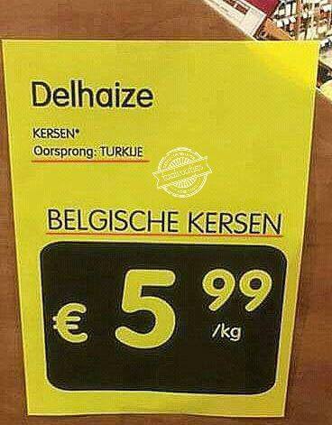 In de categorie 'multicultureel fruit'.