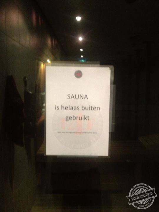 Dus heel schoon is hij niet ...