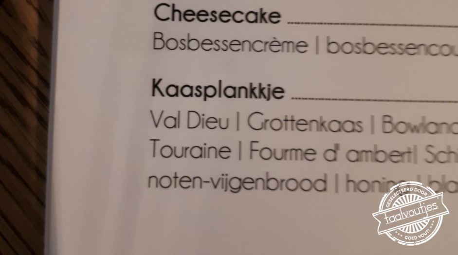 Nee dankkje, ik zit vol.