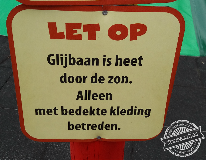 Dan zal ik mijn onbedekte kleding maar uittrekken.