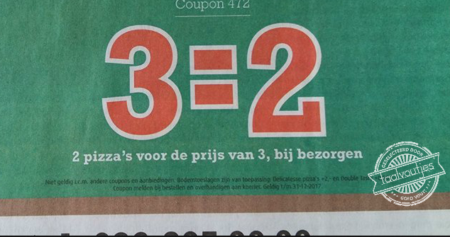 Altijd de kleine lettertjes lezen.