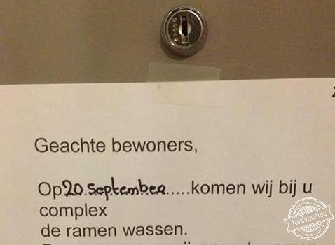 Het is ook geen gemakkelijk werk.