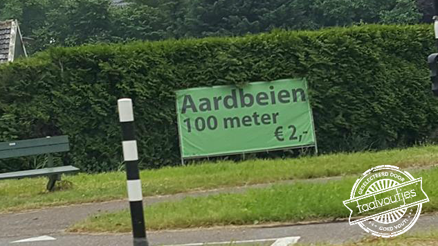 Een vruchtbare aanbieding!