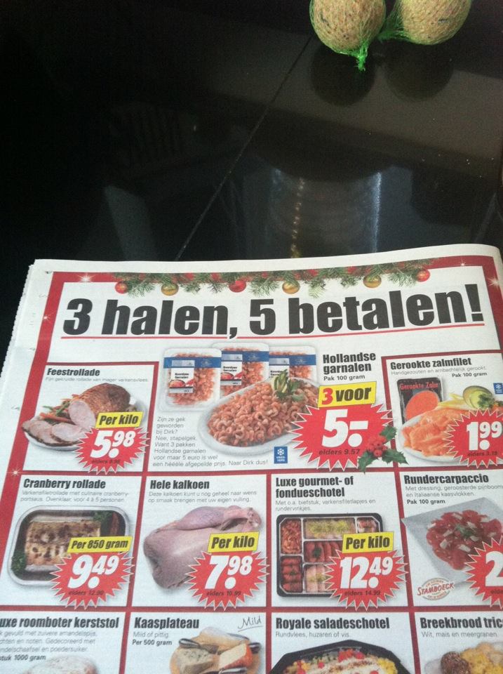 Lekker niet doen dus!