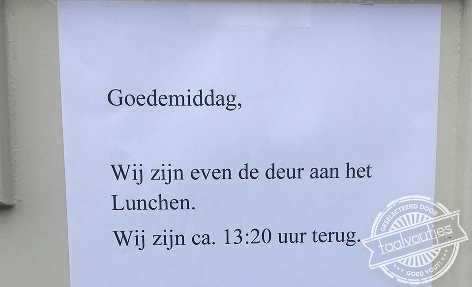 Vreemd dieet ...