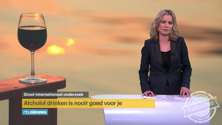 Ook tijdens het werken kun je dat wijntje beter laten staan.