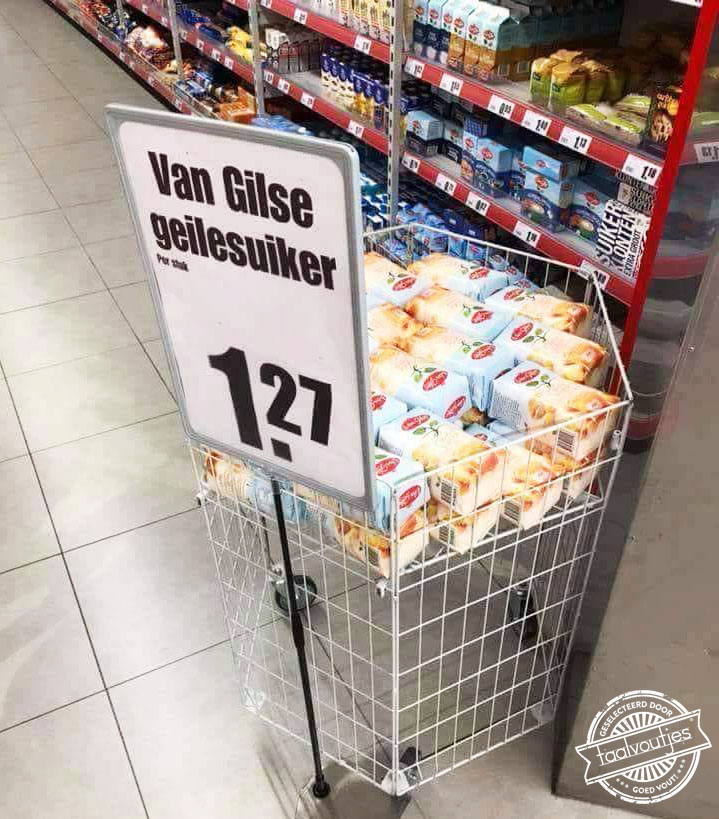 Wie zoet is, krijgt lekkers.