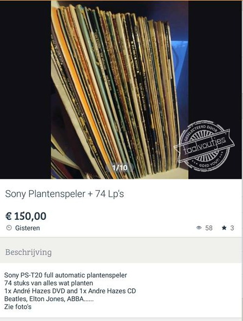 Speciaal voor bladmuziek.