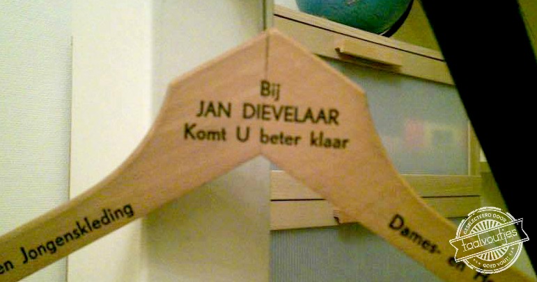 Dat zal storm lopen.