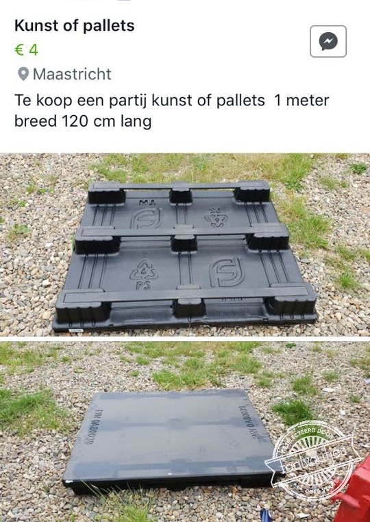 Tussen kunst en pallets