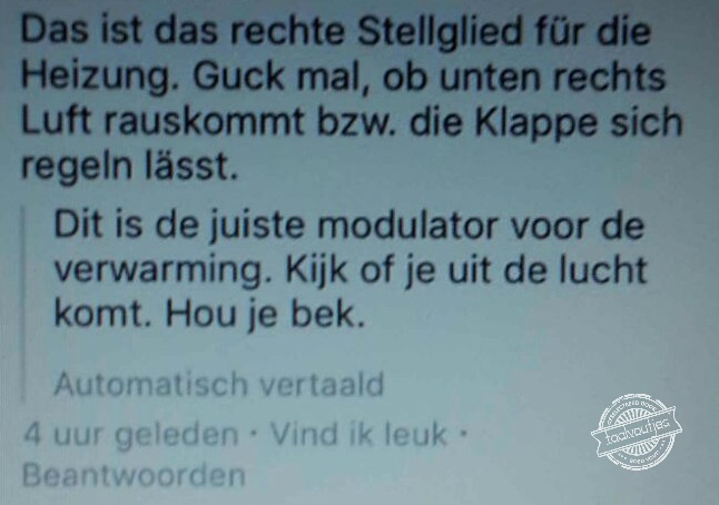 Over 'uit de lucht komen vallen' gesproken ...