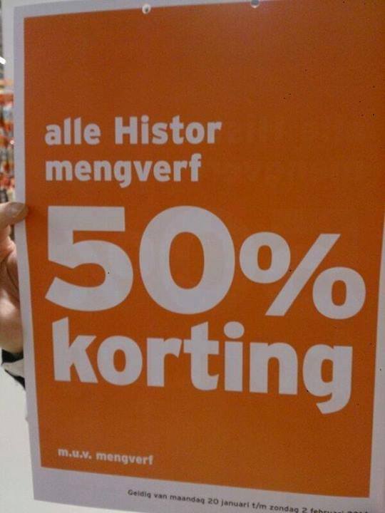 4. Iets met blij en een dooie mus...