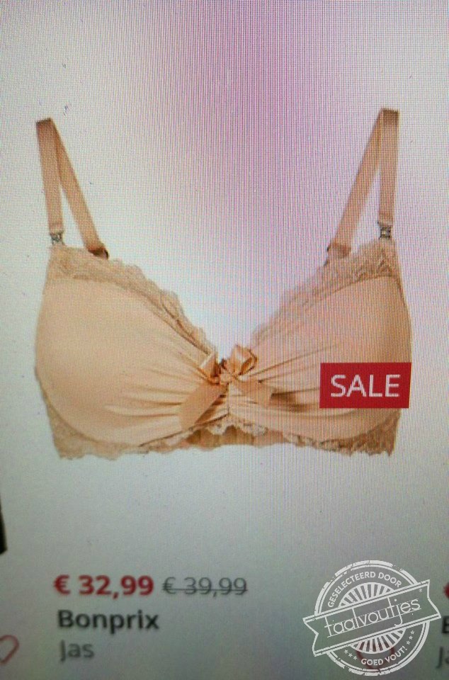 Houdt helaas alleen de tepels warm.