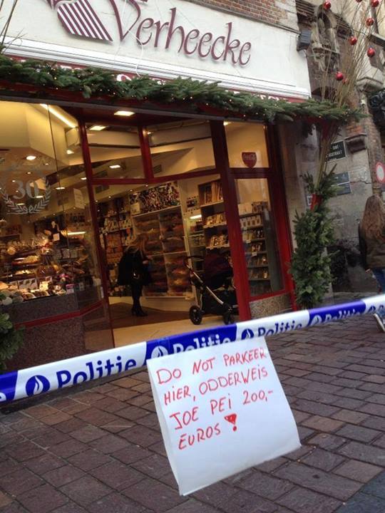 1. We shall not parkeer there, want we have niet 200 euros on sack