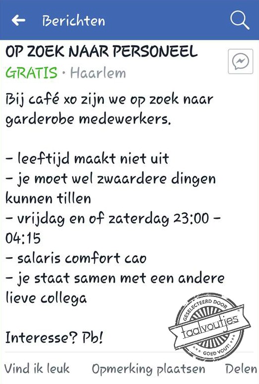 Inclusief loungebank