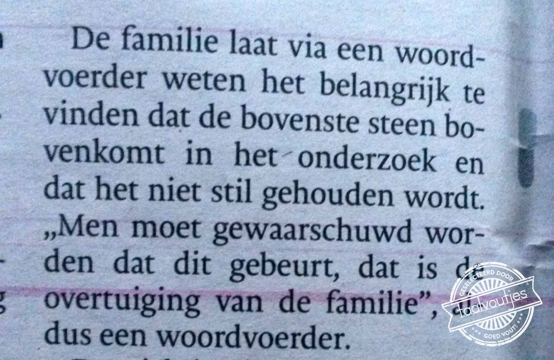 Ben er helemaal ondersteboven van ...