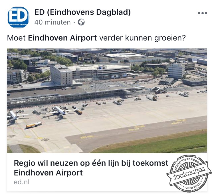 Die ziet ze vliegen ...