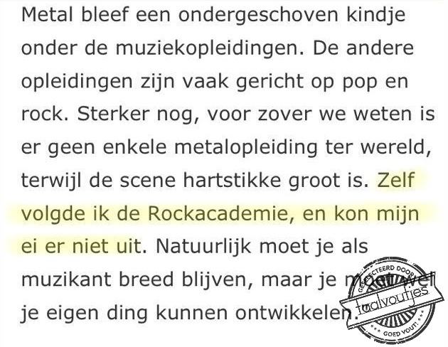 Helemaal de kluts kwijt