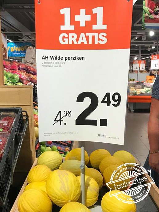 Ze zijn wat groot uitgevallen dit jaar.