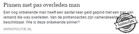 Hoe krijg je die dan door het sleufje?
