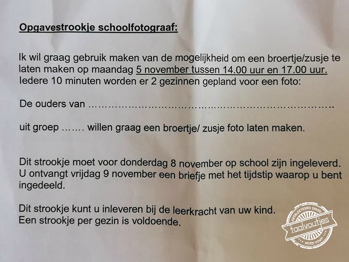 In een flits gebeurd.