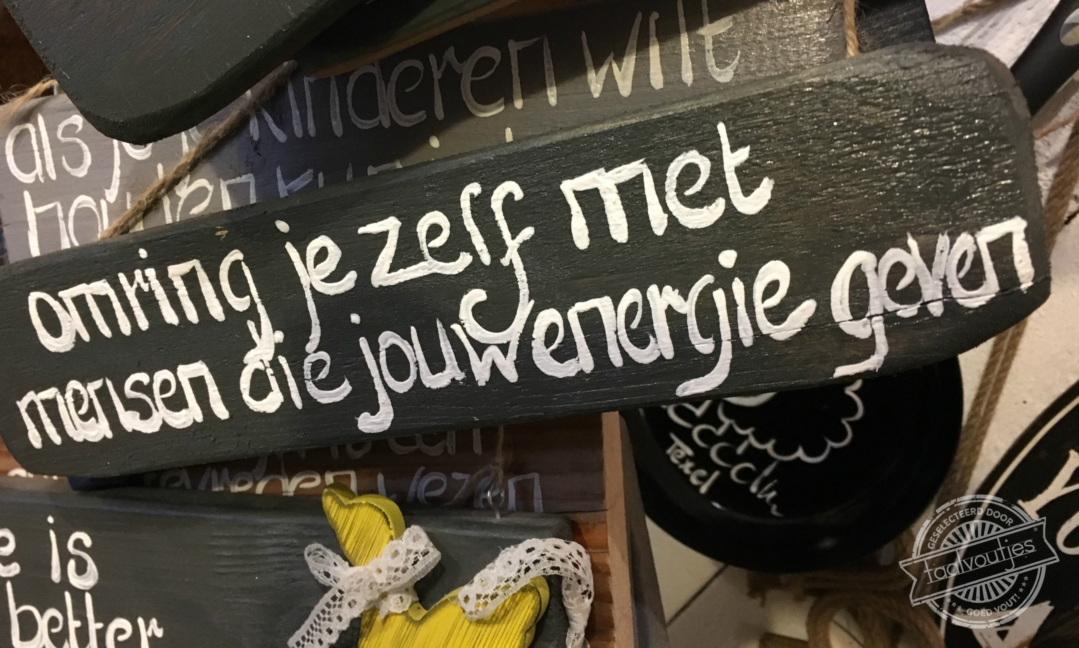 Maar ik heb het zelf zo hard nodig!