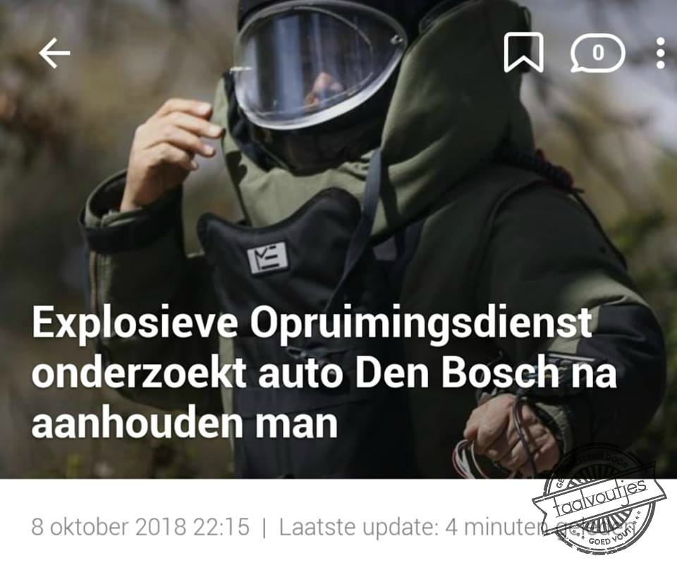 Daar werken alleen mensen met een kort lontje.