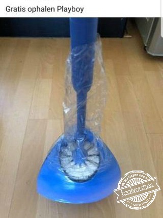 Voor de vieze klusjes.