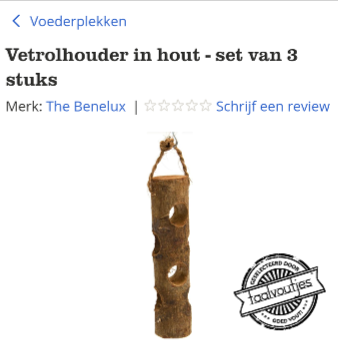 Vooral handig na de feestdagen!