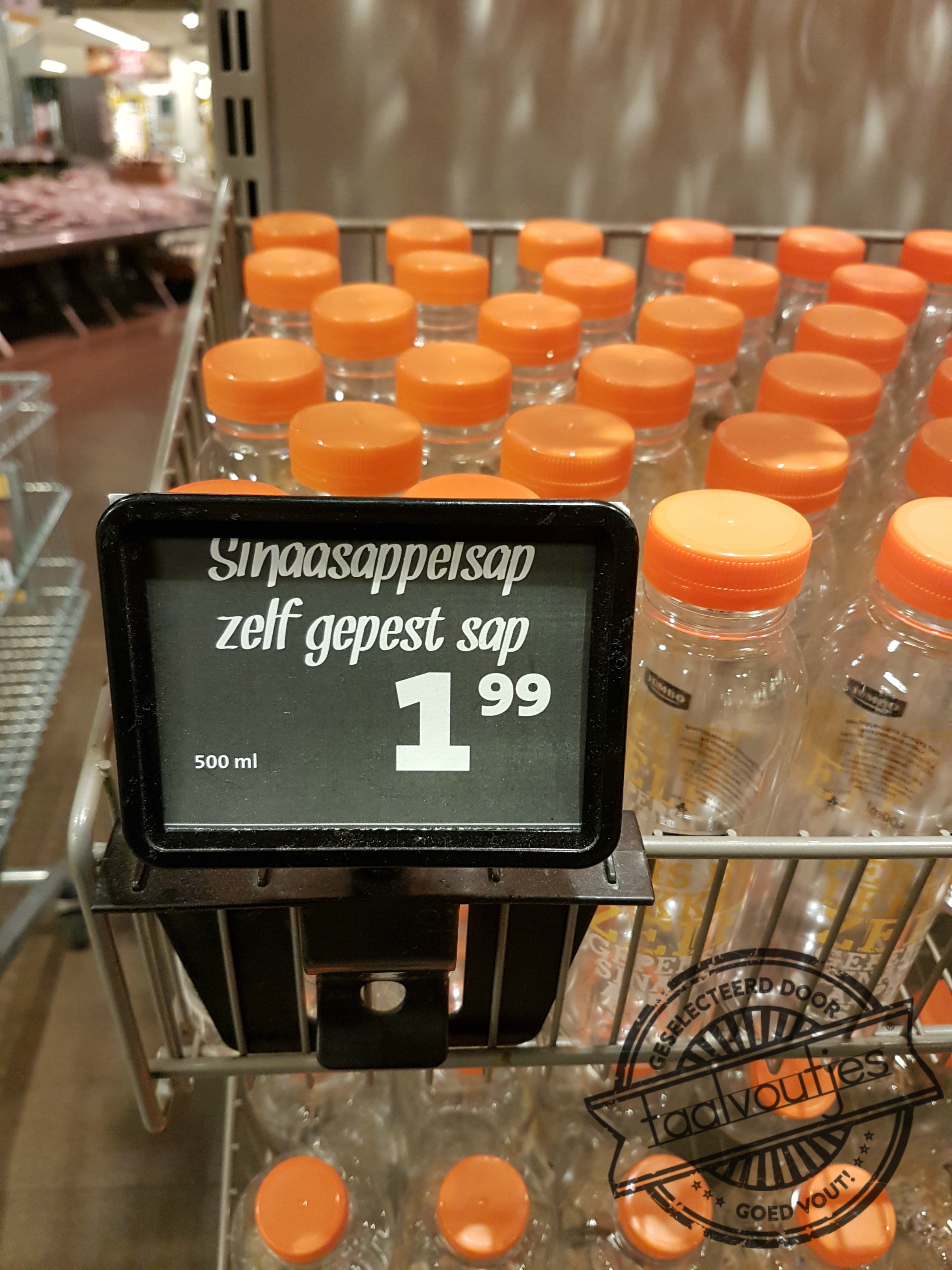 Iemand moet 't doen. #taalvout