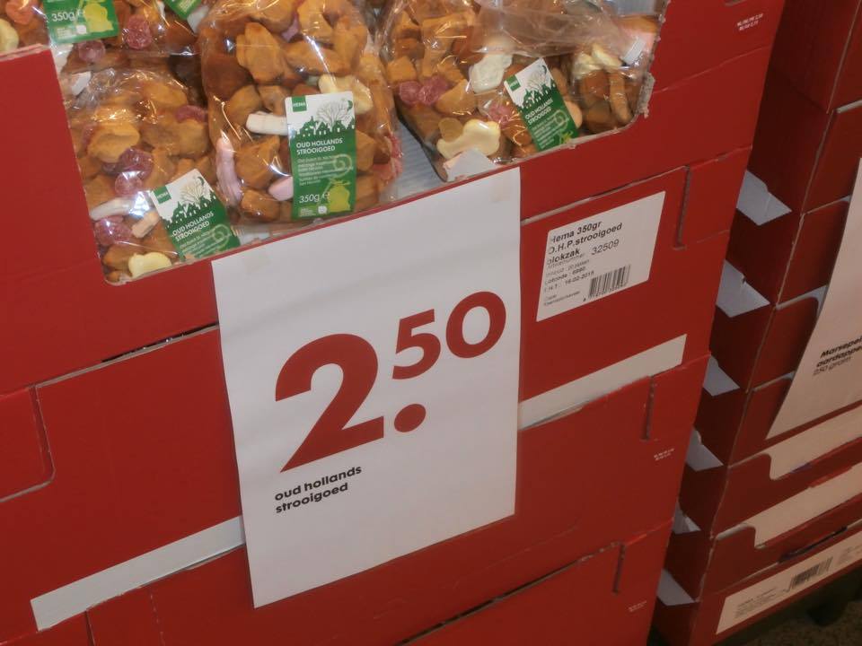 "Hadden we nog liggen van vorig jaar."