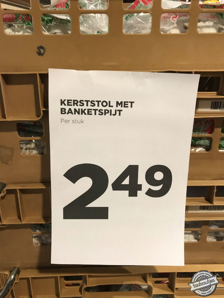 Wel bewaren tot tweede kerstdag.