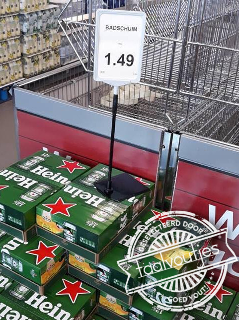 Voor een perfecte schuimkraag van twee vingers.