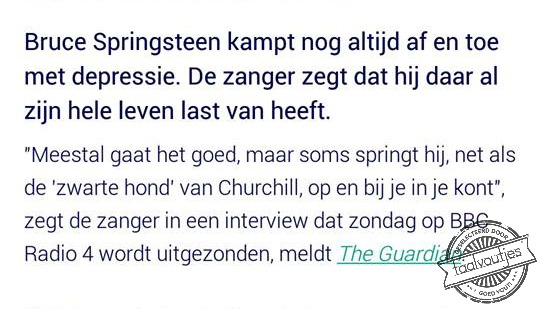 Niet te verwarren met een kikker in je bil.